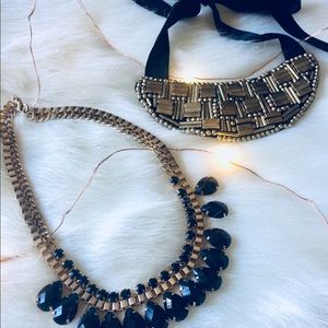 2 Glam Forever 21 Statement Necklaces